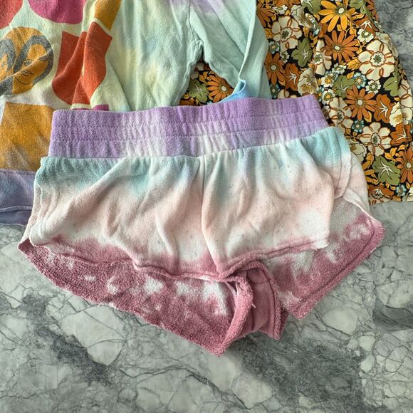 Zara Bundle of 6 Girls Jumpsuit Tops Shorts Floral Dress Size 6 - Picture 4 of 8